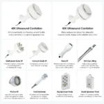www.hktmay.com_cavitation_TM-B10A_04_Tingmay 9 in 1 Ultrasound Fat Cavitation Machine_Working Handles&Functions