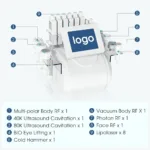 www.hktmay.com_cavitation_TM-B10A_05_Tingmay Ultrasound Fat Cavitation Machine_Accessories