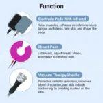 www.hktmay.com_home-beauty-device_ems-muscle-stimulator_TM-502E_03_Tingmay Infrared Electrical Muscle Stimulation_Function