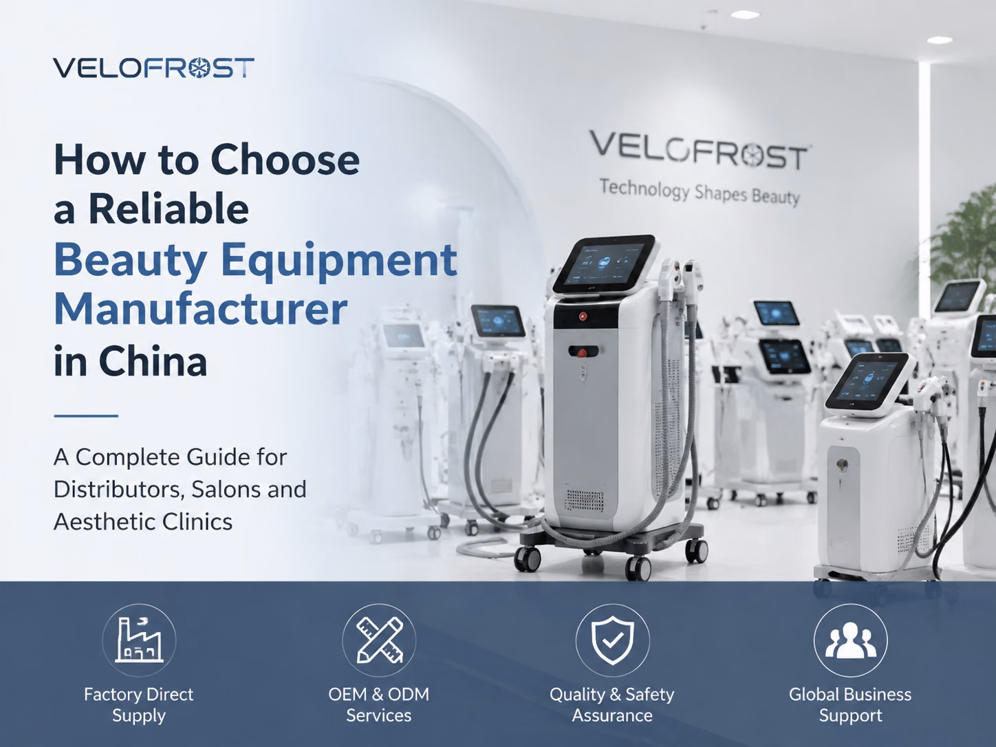 how to choose reliable beauty equipment manufacturer in china velofrost